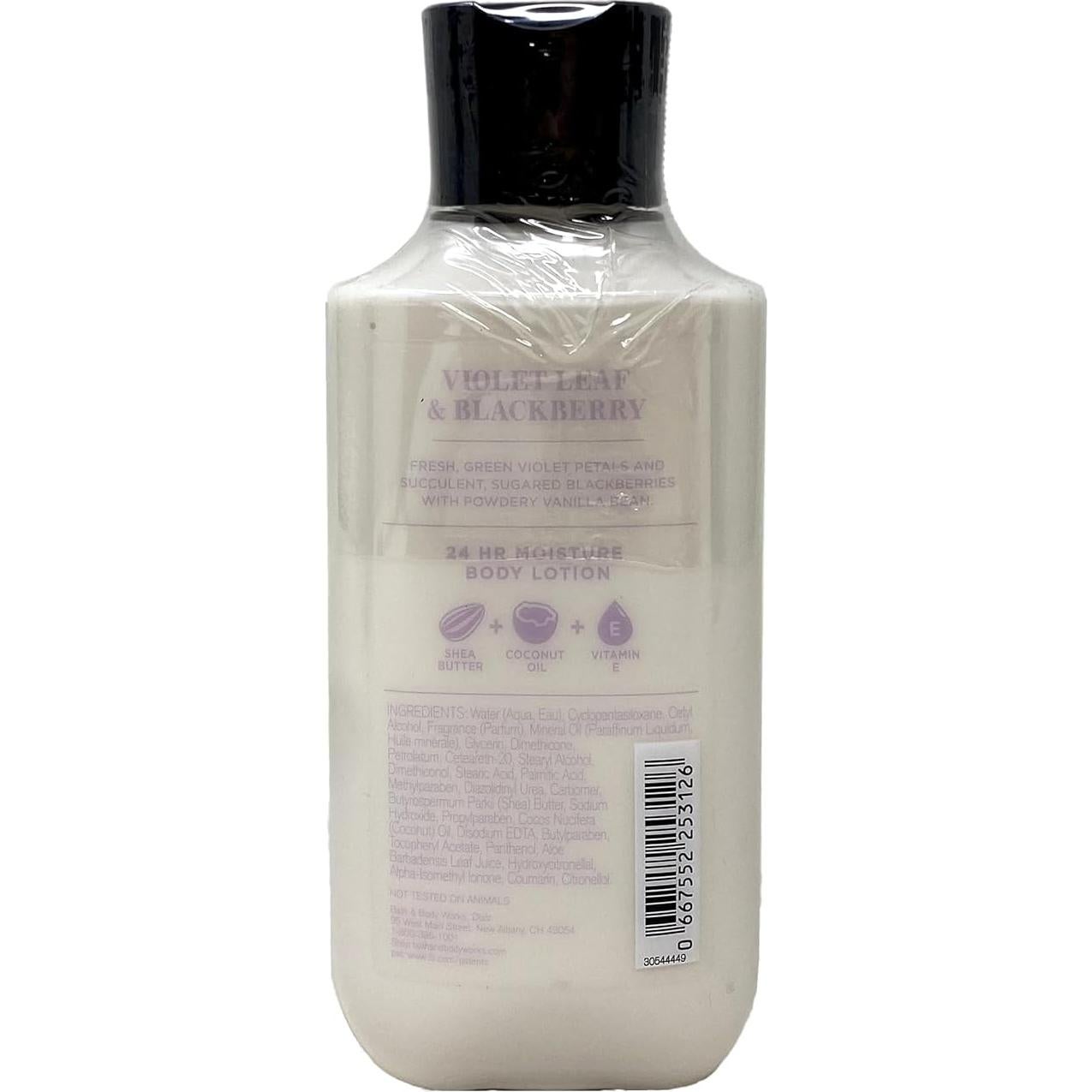 Paquete Lociones Corporales Hoja de Violeta y Mora Bath & Body Works