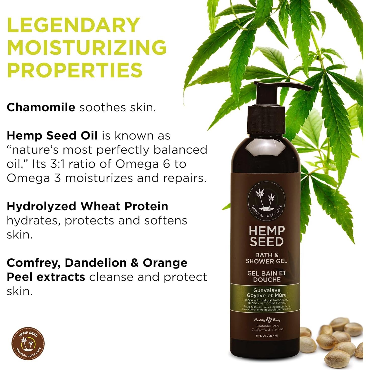 Gel de Baño y Ducha Vegano Earthly Body 226.8 ml Hidratante