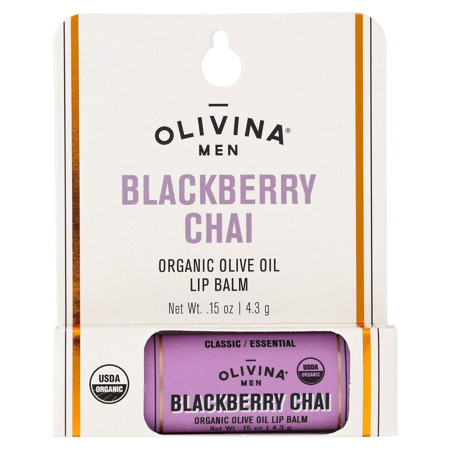 Bálsamo Labial Orgánico Olivina Men Mora 4.25g