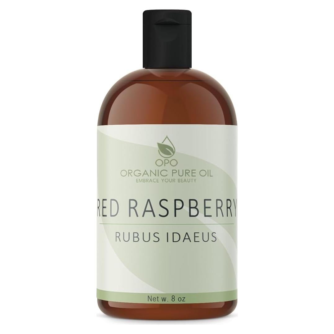 Aceite Puro Orgánico de Semilla de Frambuesa Roja 226g