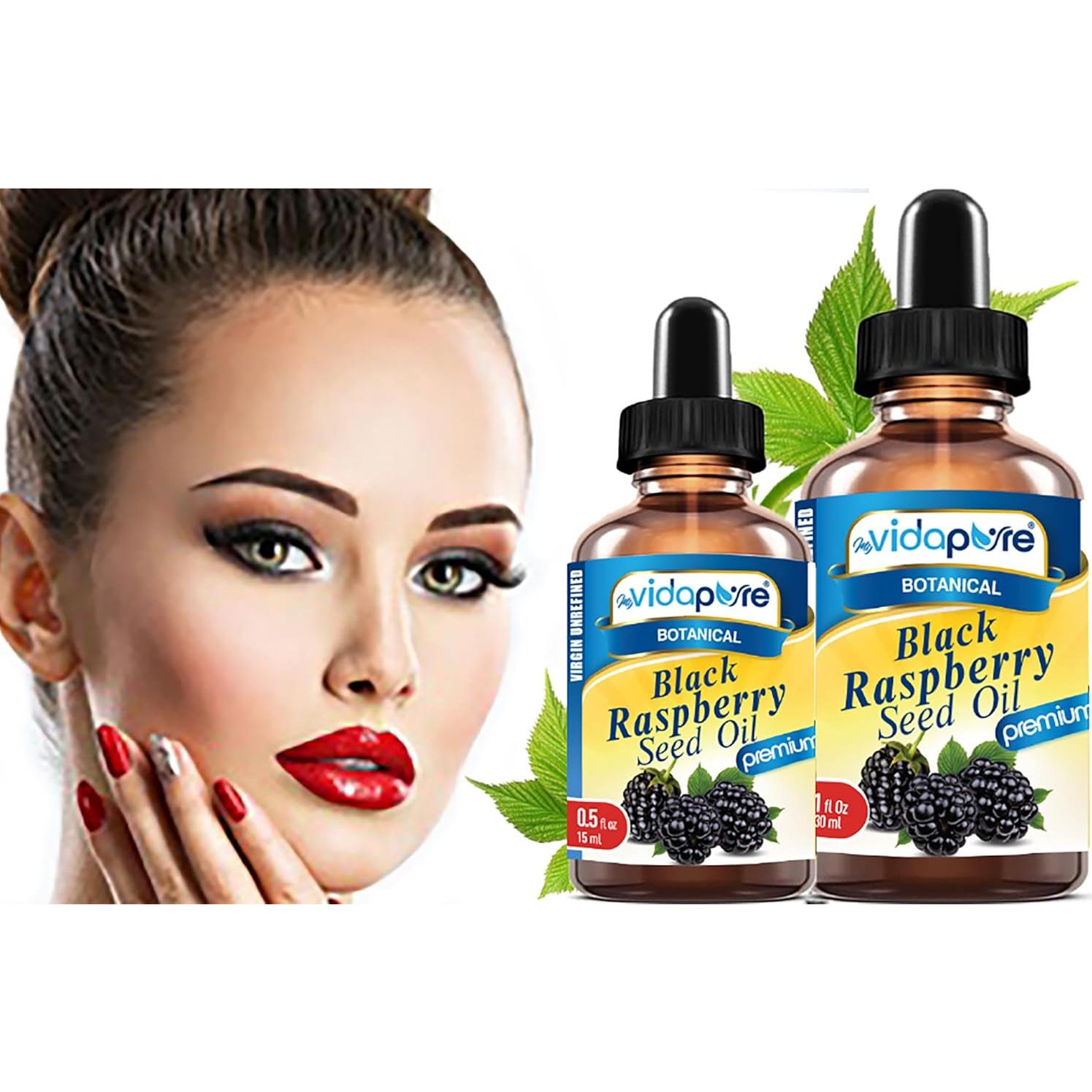 Aceite de Semilla de Frambuesa Negra myVidaPure 30 ml Puro Virgen