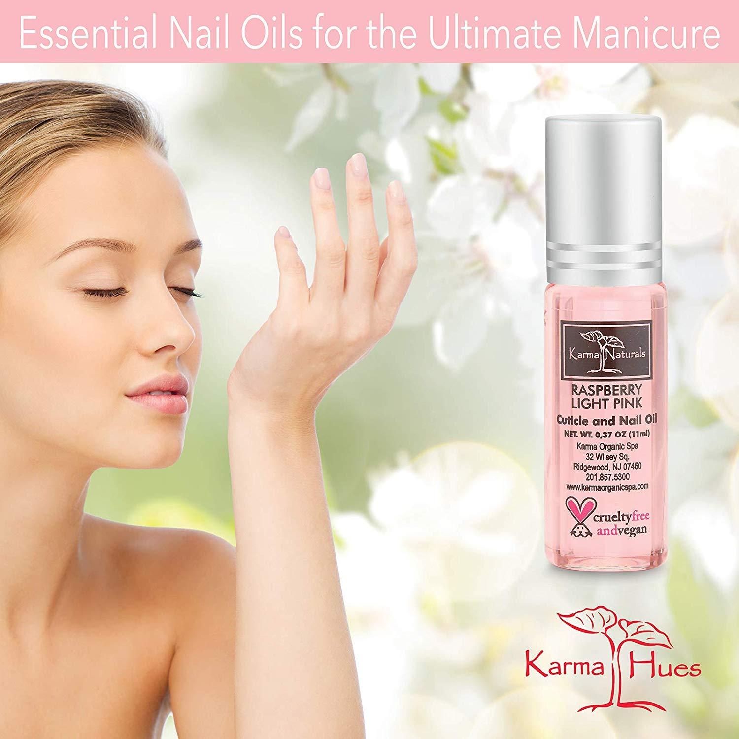 Aceite de Cutícula Karma Organic Frambuesa 100ml - Hidratante Natural