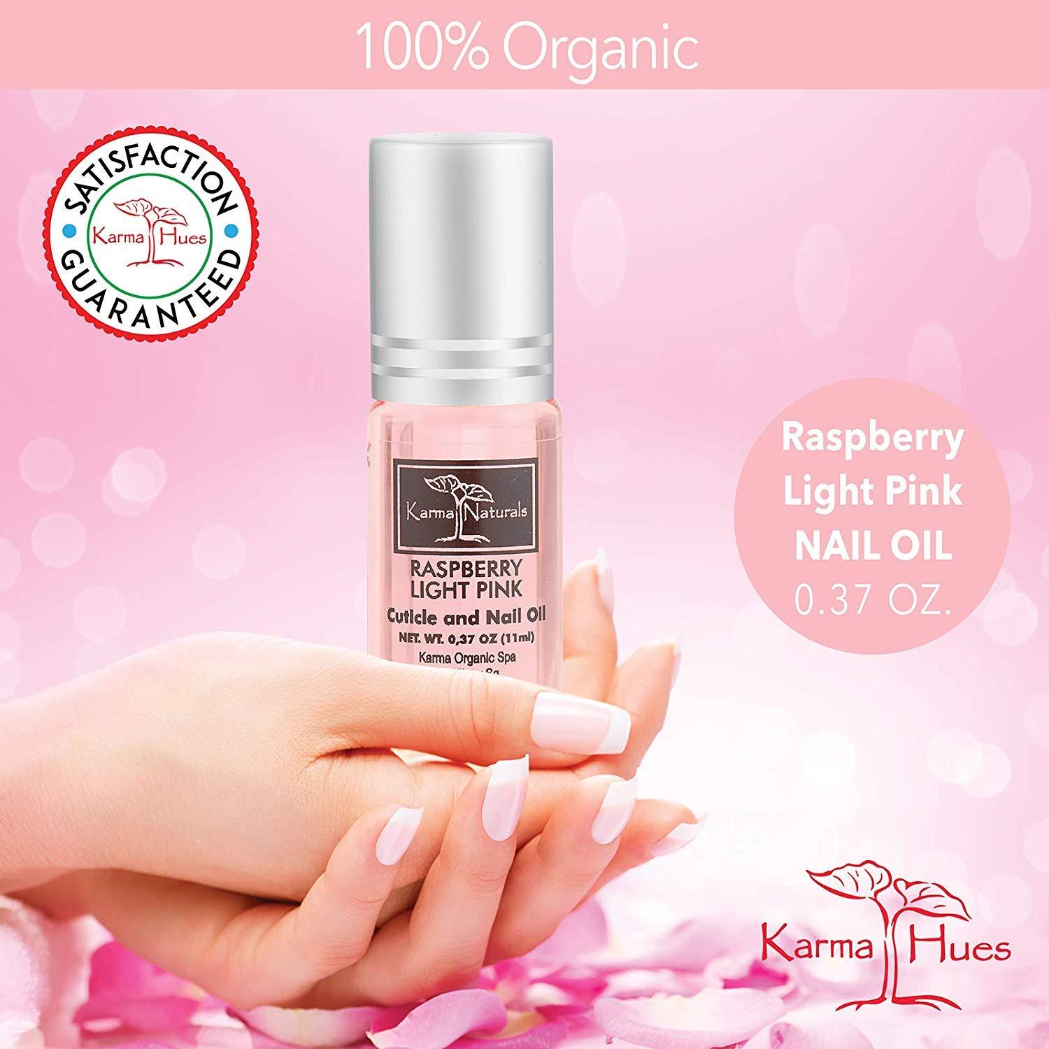 Aceite de Cutícula Karma Organic Frambuesa 100ml - Hidratante Natural