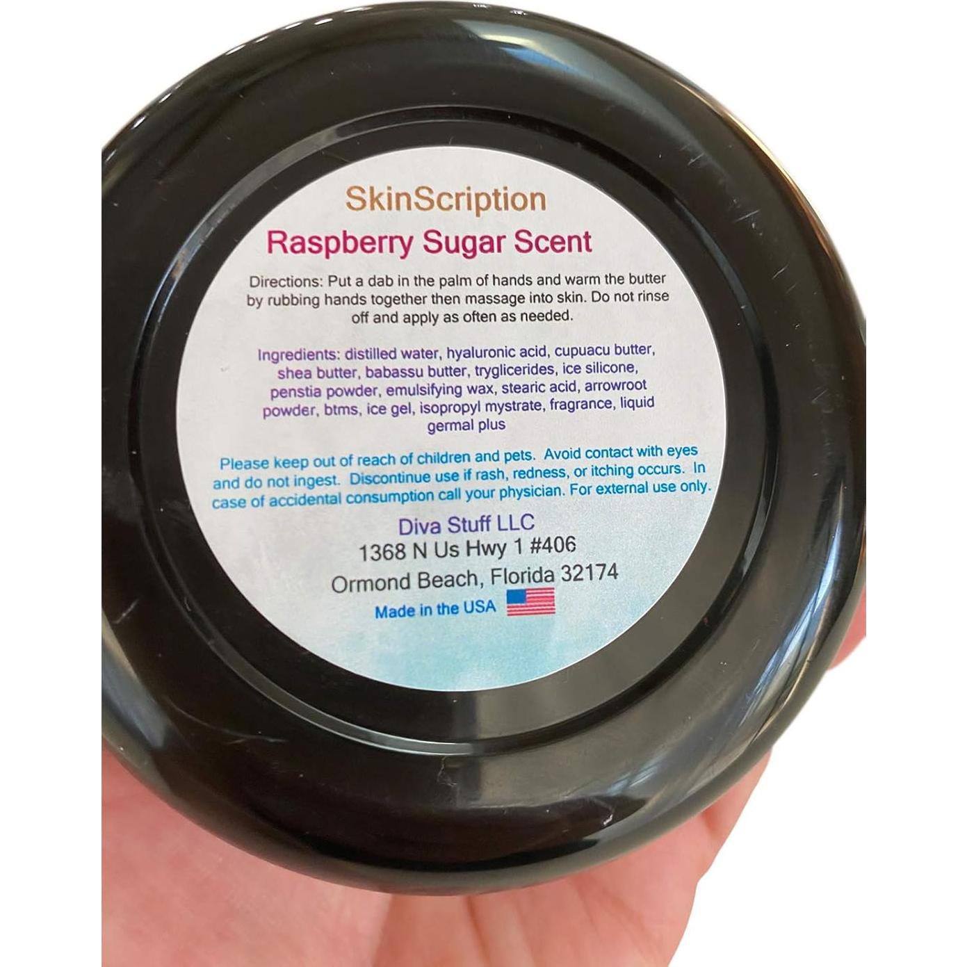 Manteca Corporal Suavizante Diva Stuff 200ml - Azúcar de Frambuesa