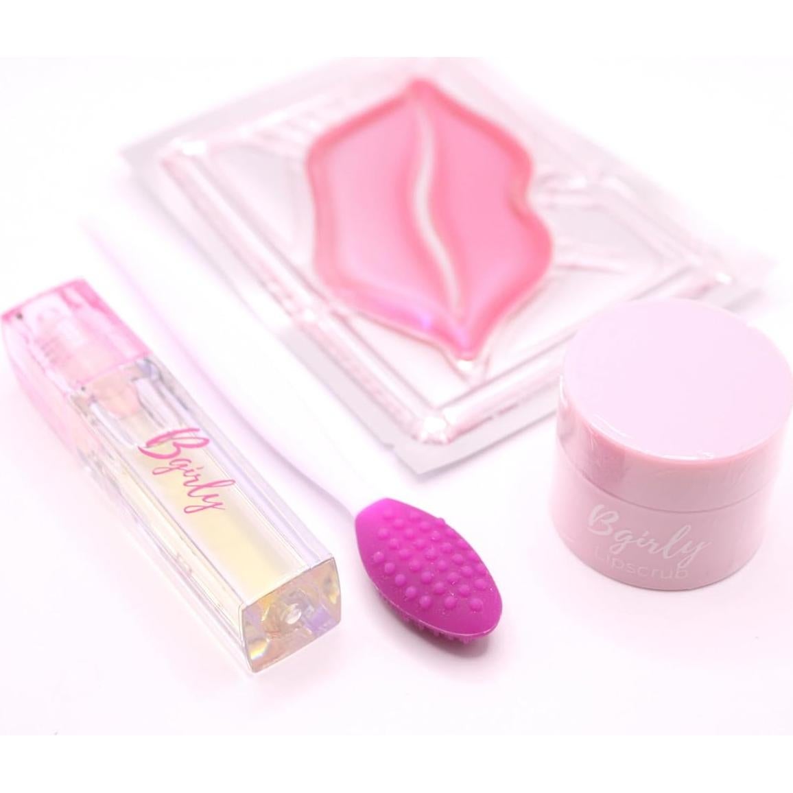 Kit de Cuidado de Labios Bgirly | Exfoliante, Aceite y Mascarilla