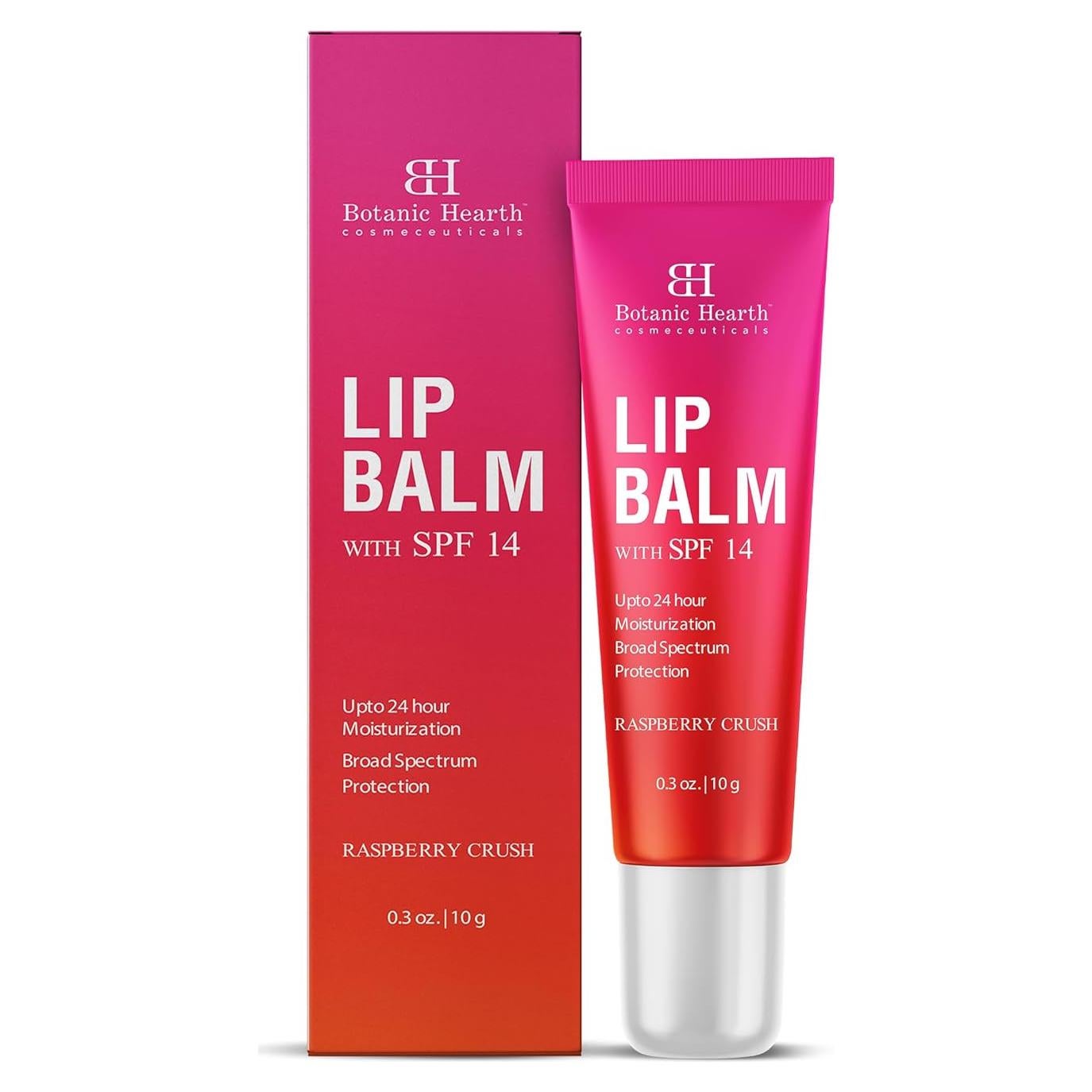 Bálsamo Labial Botanic Hearth Frambuesa SPF 14 10 g