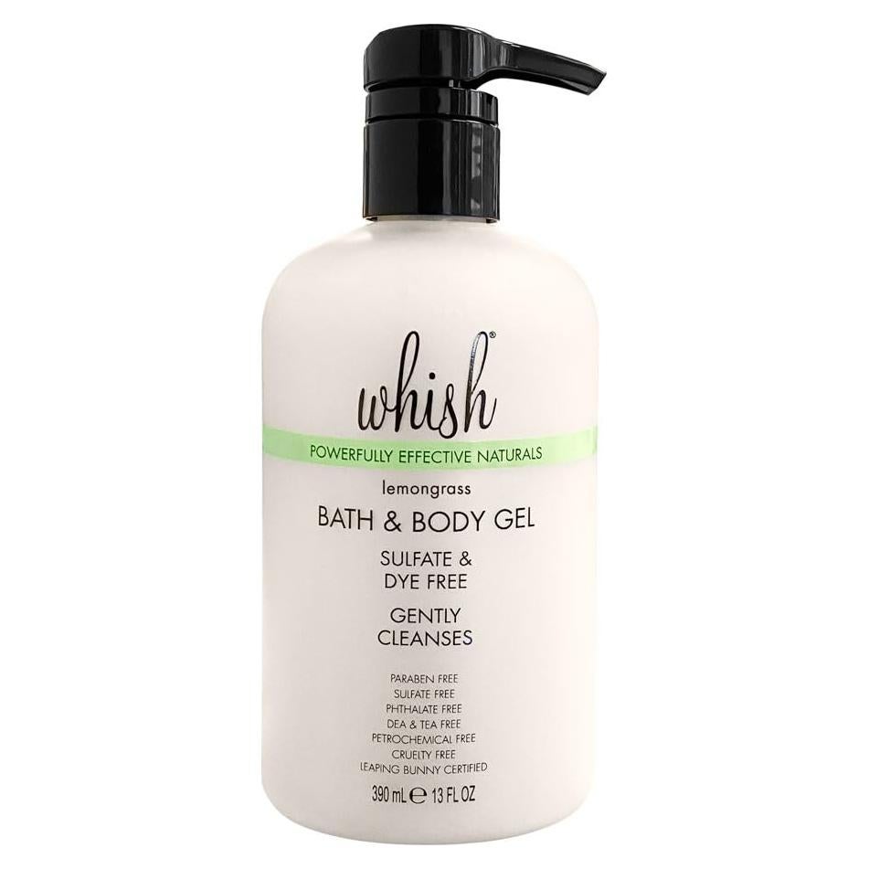 Gel de Baño Hidratante Whish Beauty - 384 ml - Hierba Limón