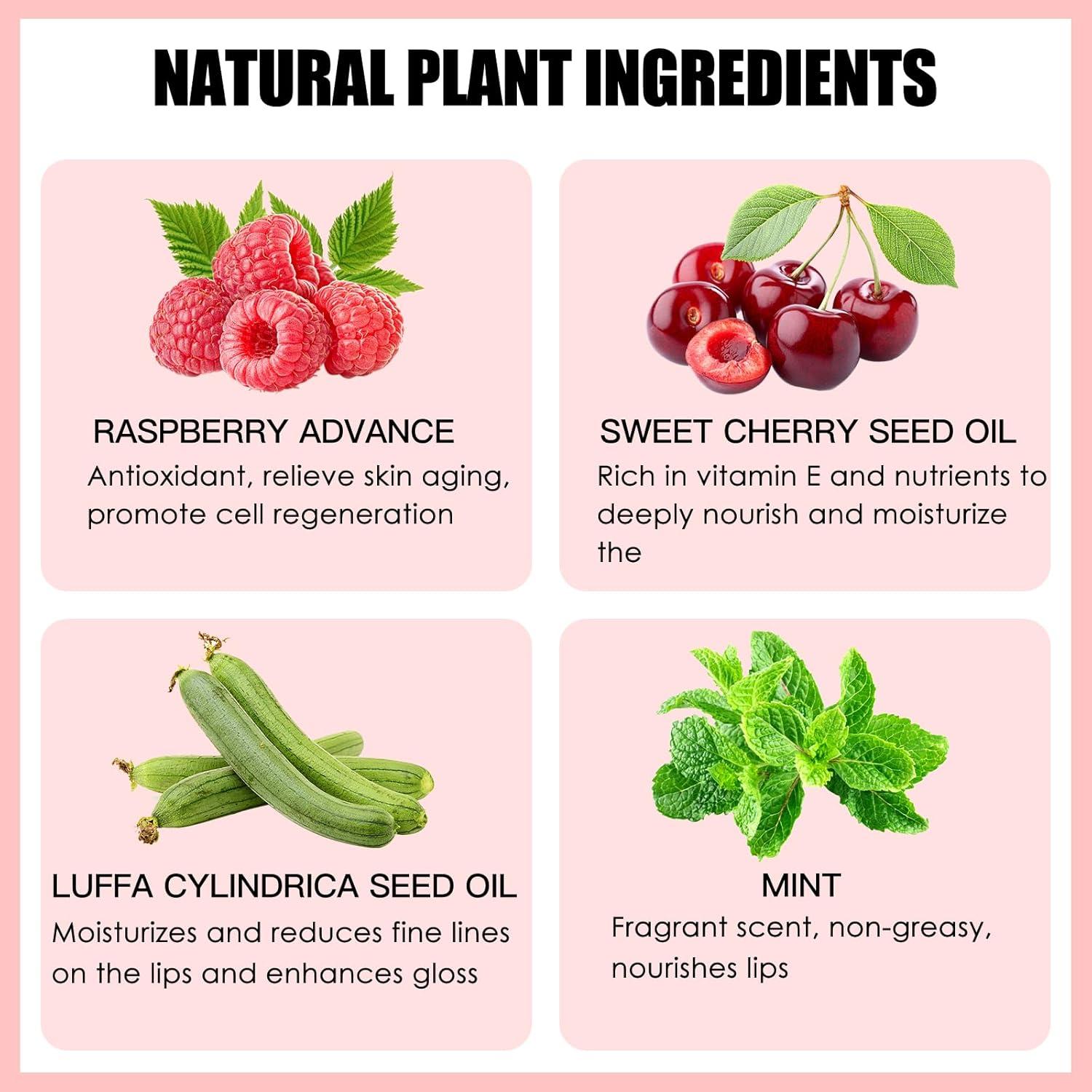 Set de 2 Aceites Brillantes para Labios BEFIVECOK - Hidratantes y Voluminizadores