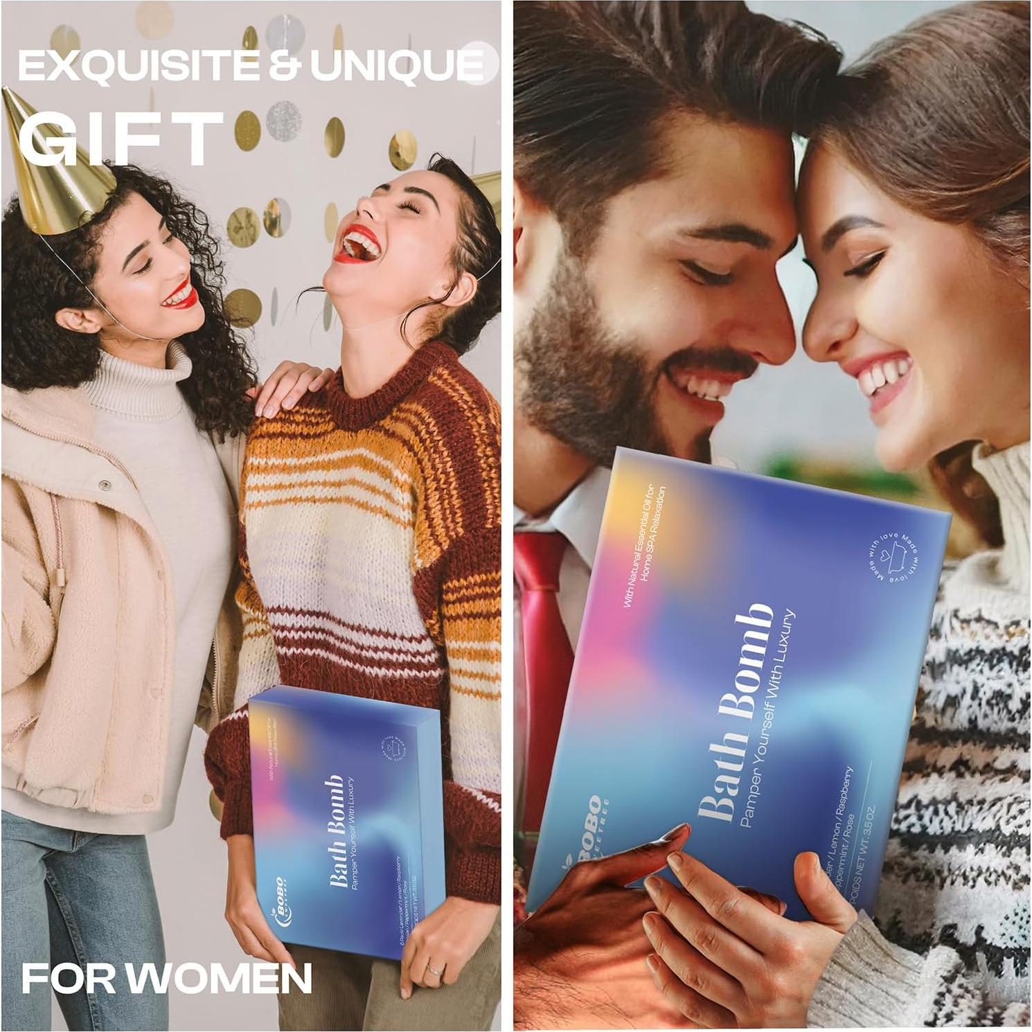 Conjunto de Bombas de Baño BoboSweeTree - 6 Piezas de Lujo