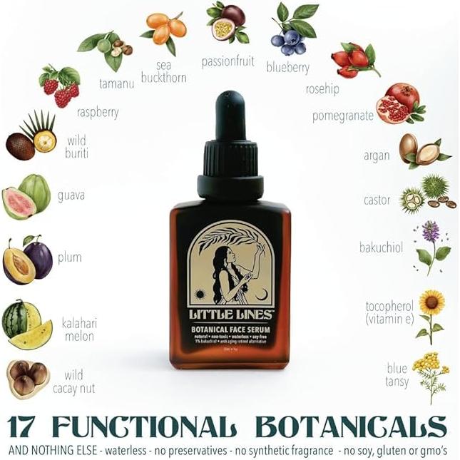 Suero Facial Antienvejecimiento Little Lines 28g - Bakuchiol