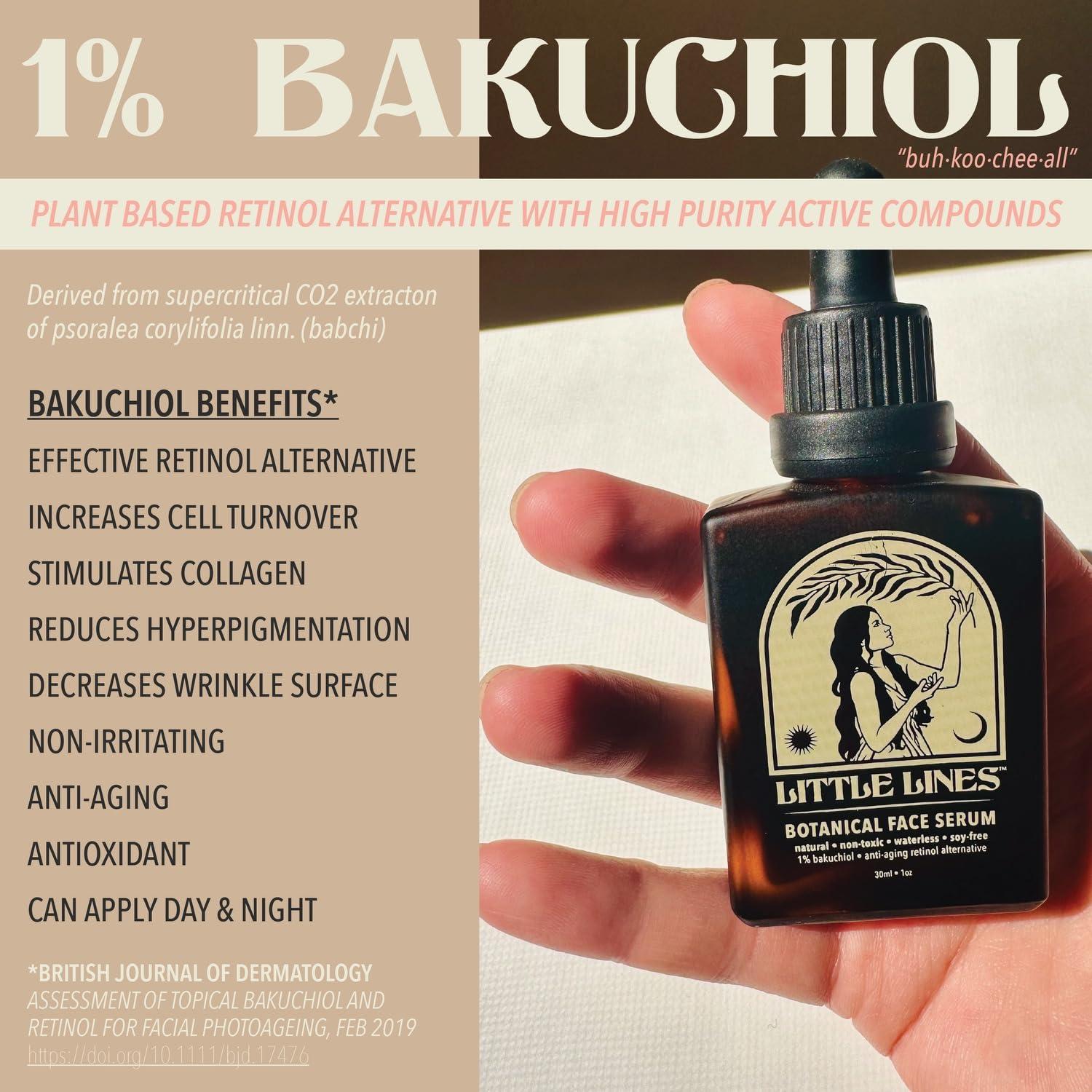 Suero Facial Antienvejecimiento Little Lines 28g - Bakuchiol