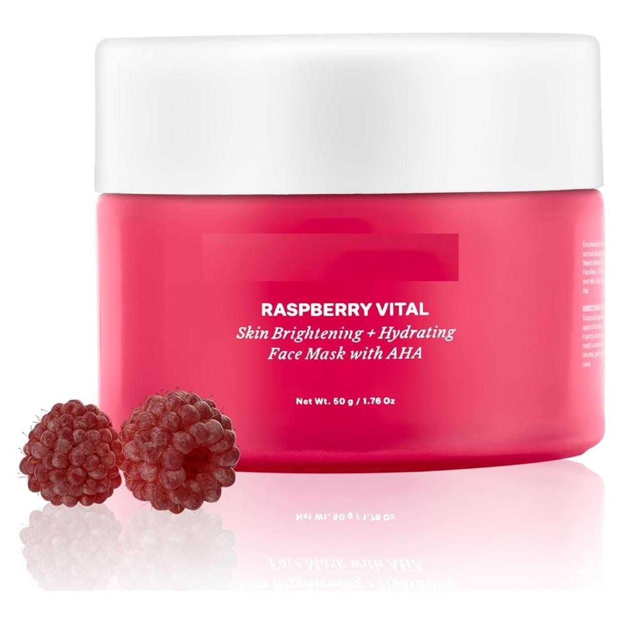 Mascarilla Facial Vital de Frambuesa 50g - 1% AHA Hidratante