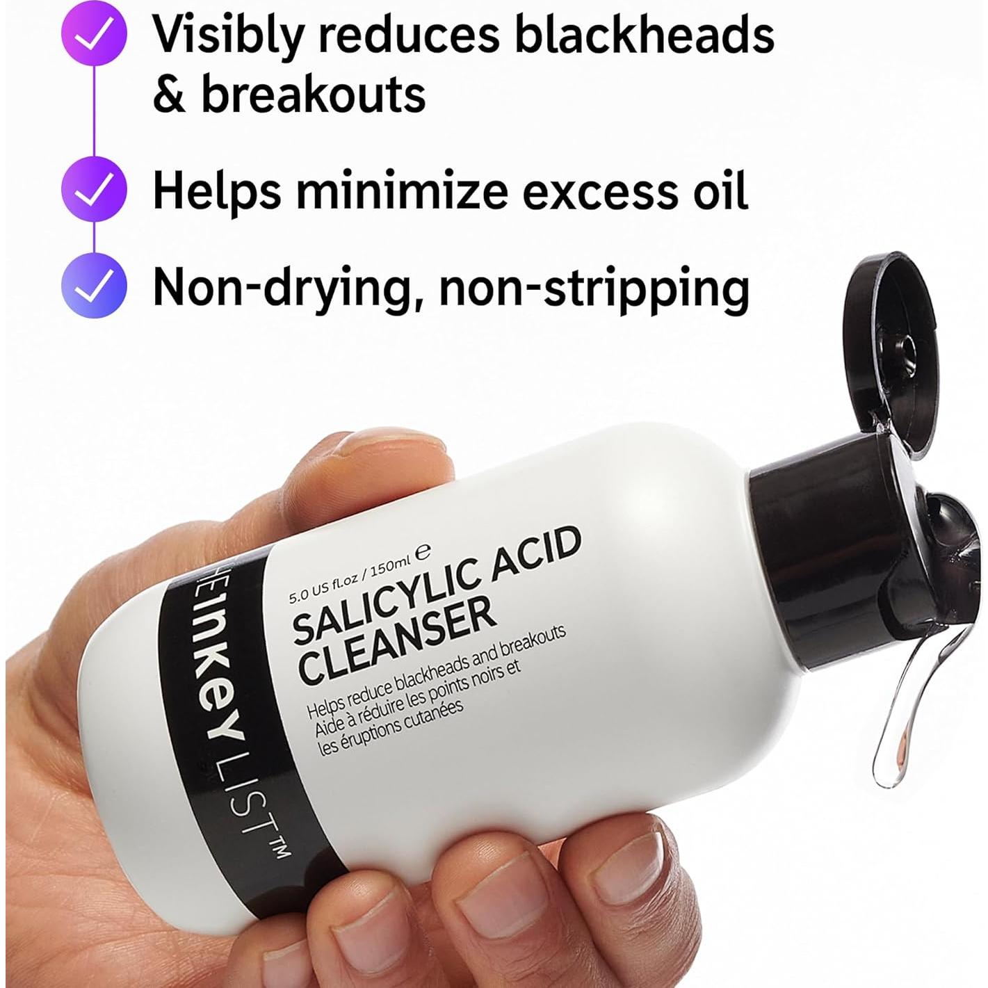 Limpiador Facial Ácido Salicílico The INKEY List 150 ml