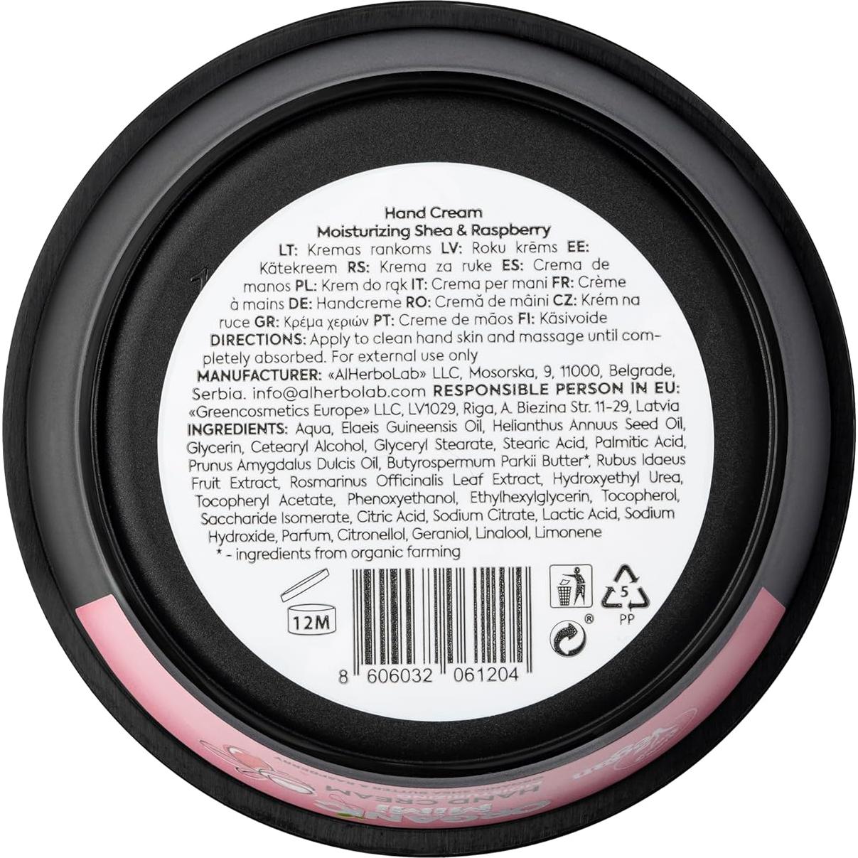 Crema Hidratante para Manos Organic Mimi 50ml - Karité y Almendra