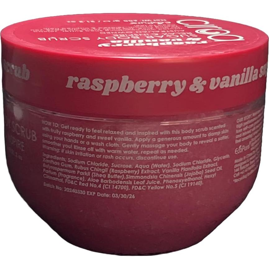 Exfoliante Corporal CIROA Frambuesa y Vainilla 600 g