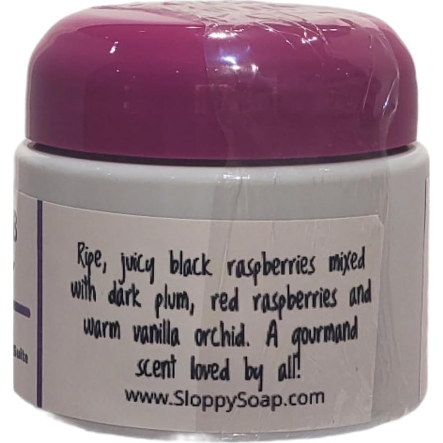 Exfoliante de Azúcar SloppySoap 170g Frambuesa Negra y Vainilla