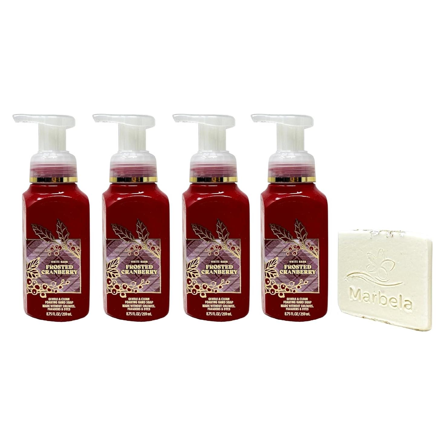 Paquete 4 Jabones Espumosos Arándano Helado Bath & Body Works