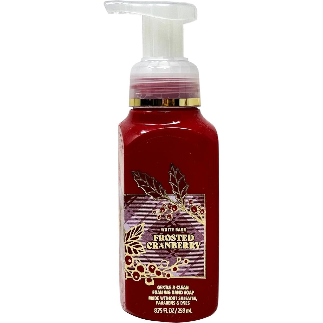 Paquete 4 Jabones Espumosos Arándano Helado Bath & Body Works