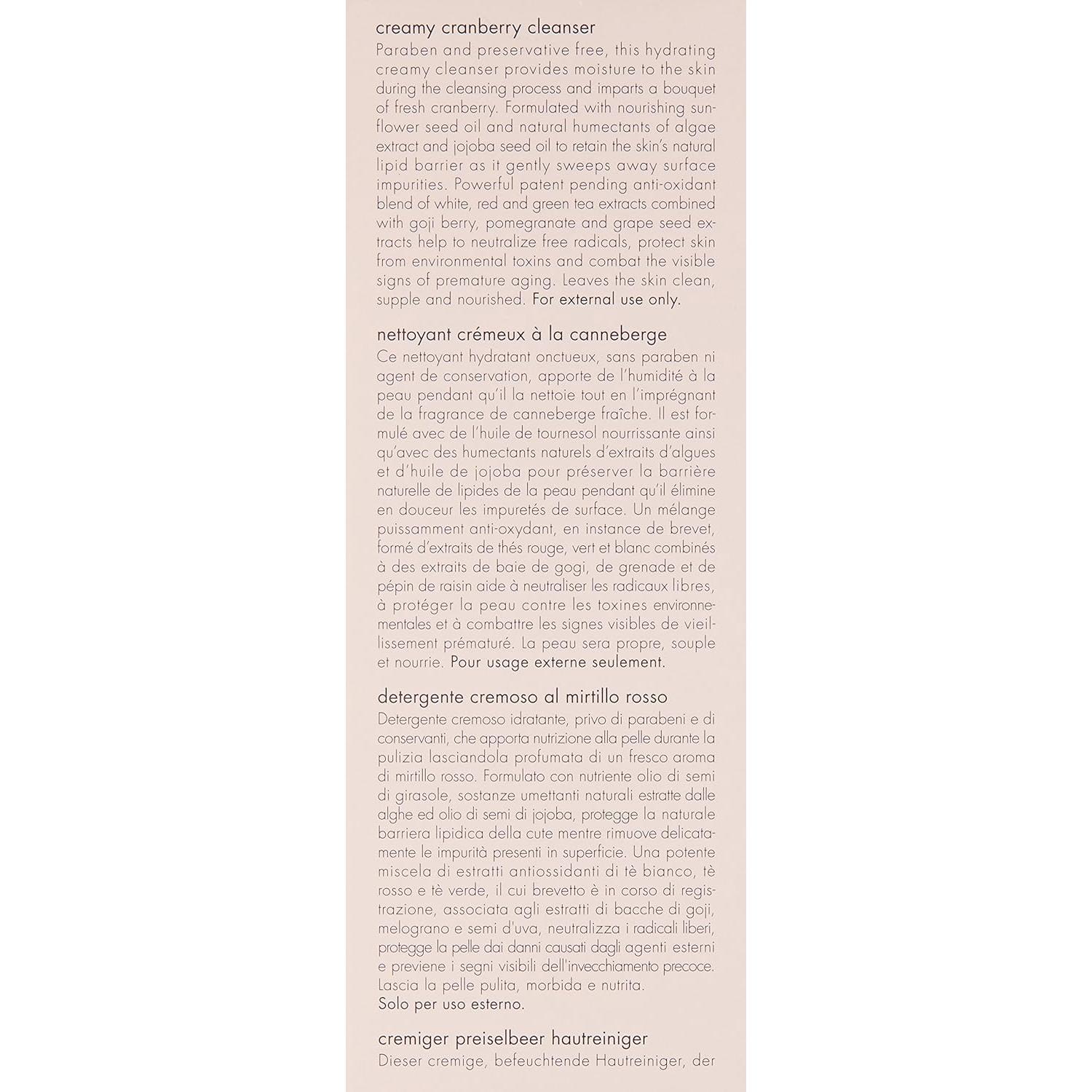 Limpiador Cremoso de Arándano June Jacobs 198 ml