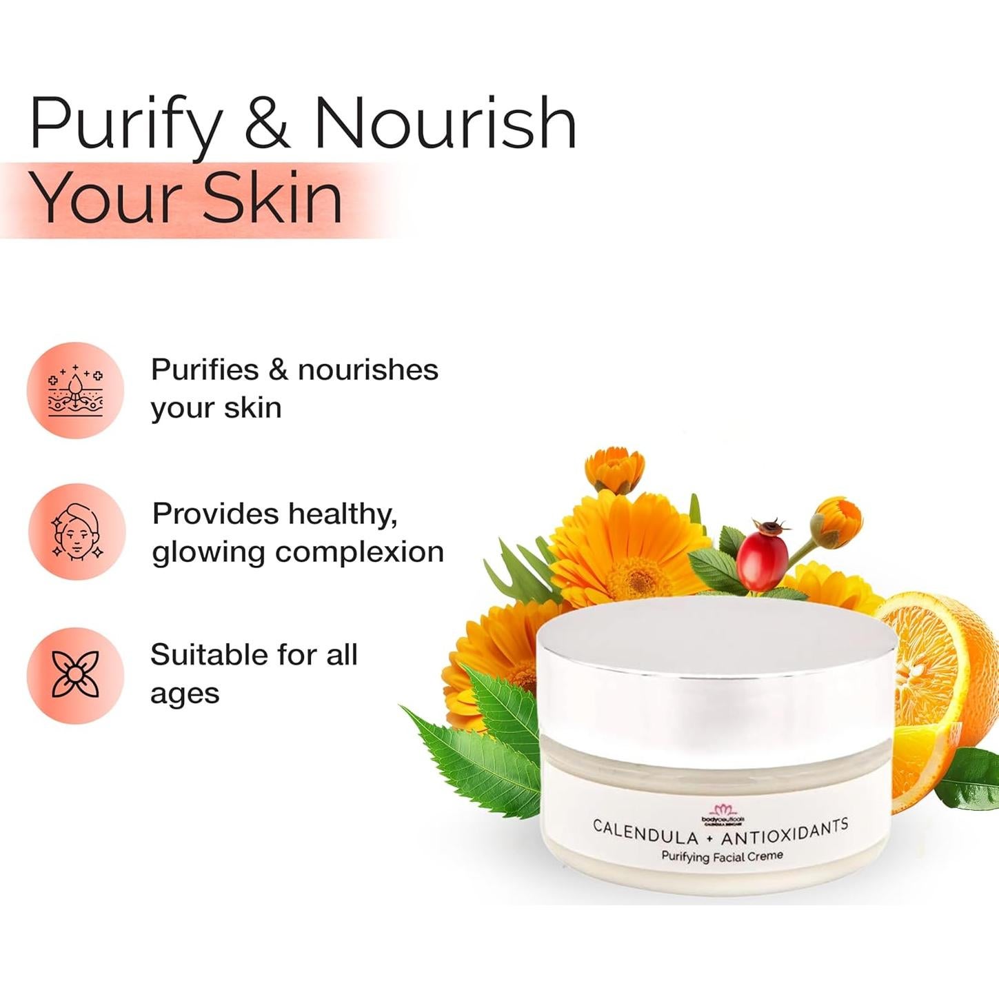 Crema Facial Hidratante Natural The Regatta 56 g - Antioxidantes