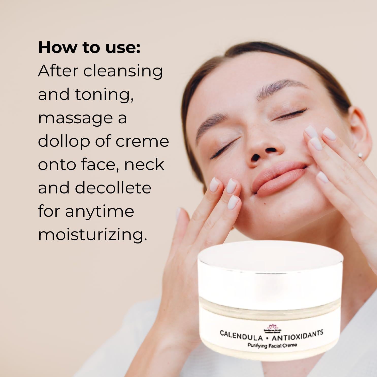 Crema Facial Hidratante Natural The Regatta 56 g - Antioxidantes