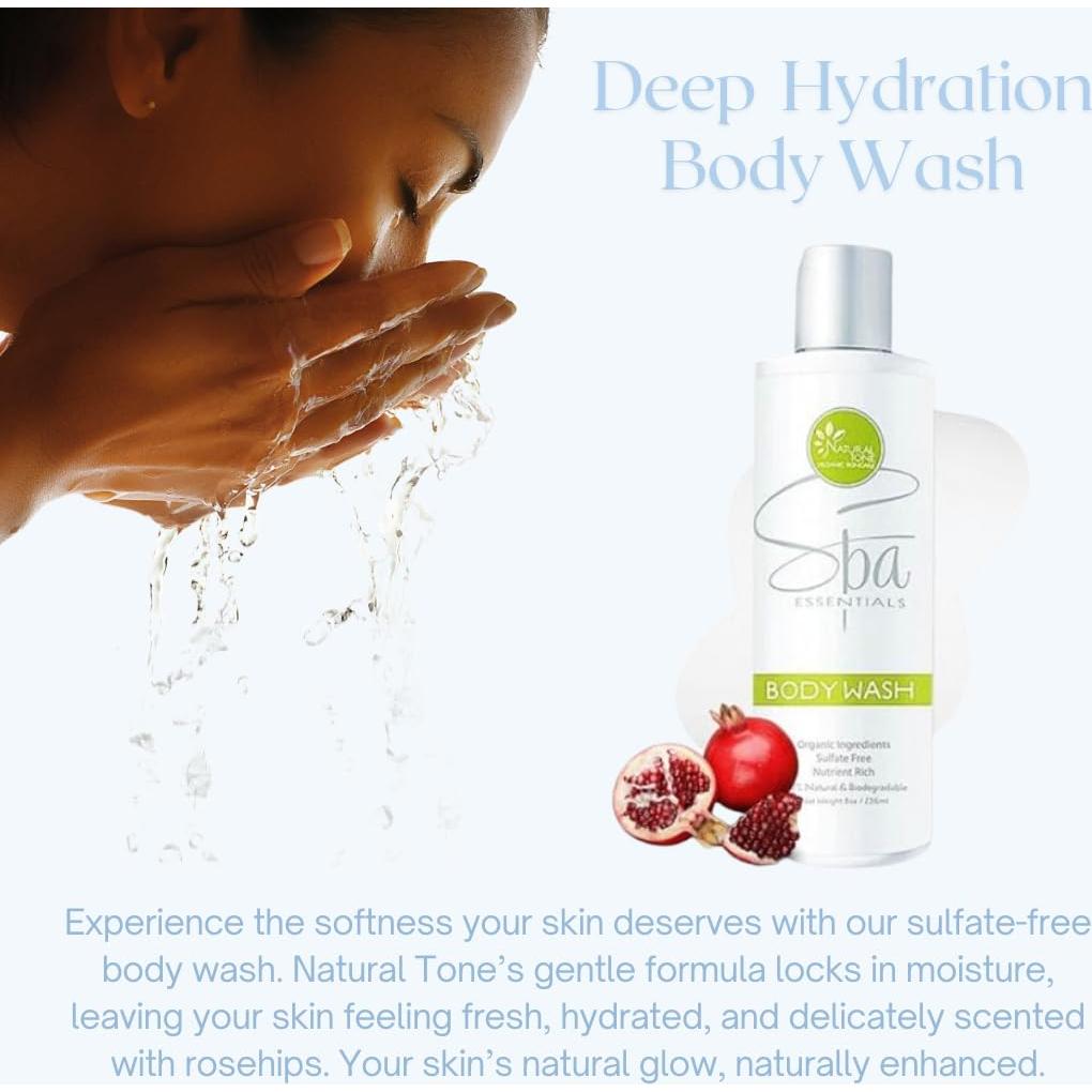 Jabón Corporal Orgánico Natural Tone Sin Sulfatos 226g - Rosa Mosqueta