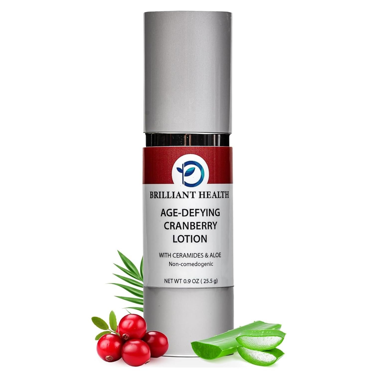 Loción Facial Antienvejecimiento Arándano Brilliant Health 25.5g