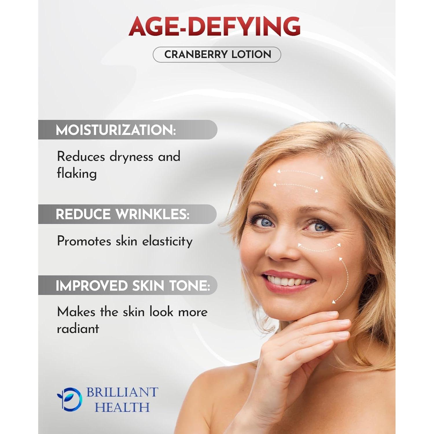 Loción Facial Antienvejecimiento Arándano Brilliant Health 25.5g