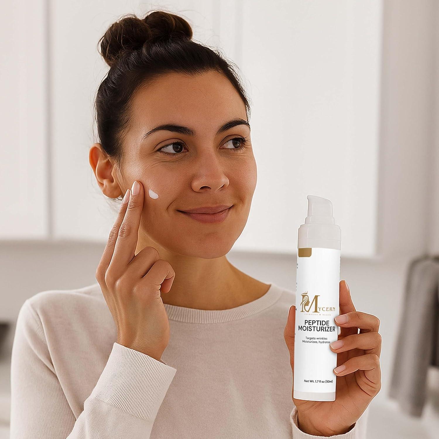 Hidratante Facial de Péptidos Mycern 50 ml - Antienvejecimiento