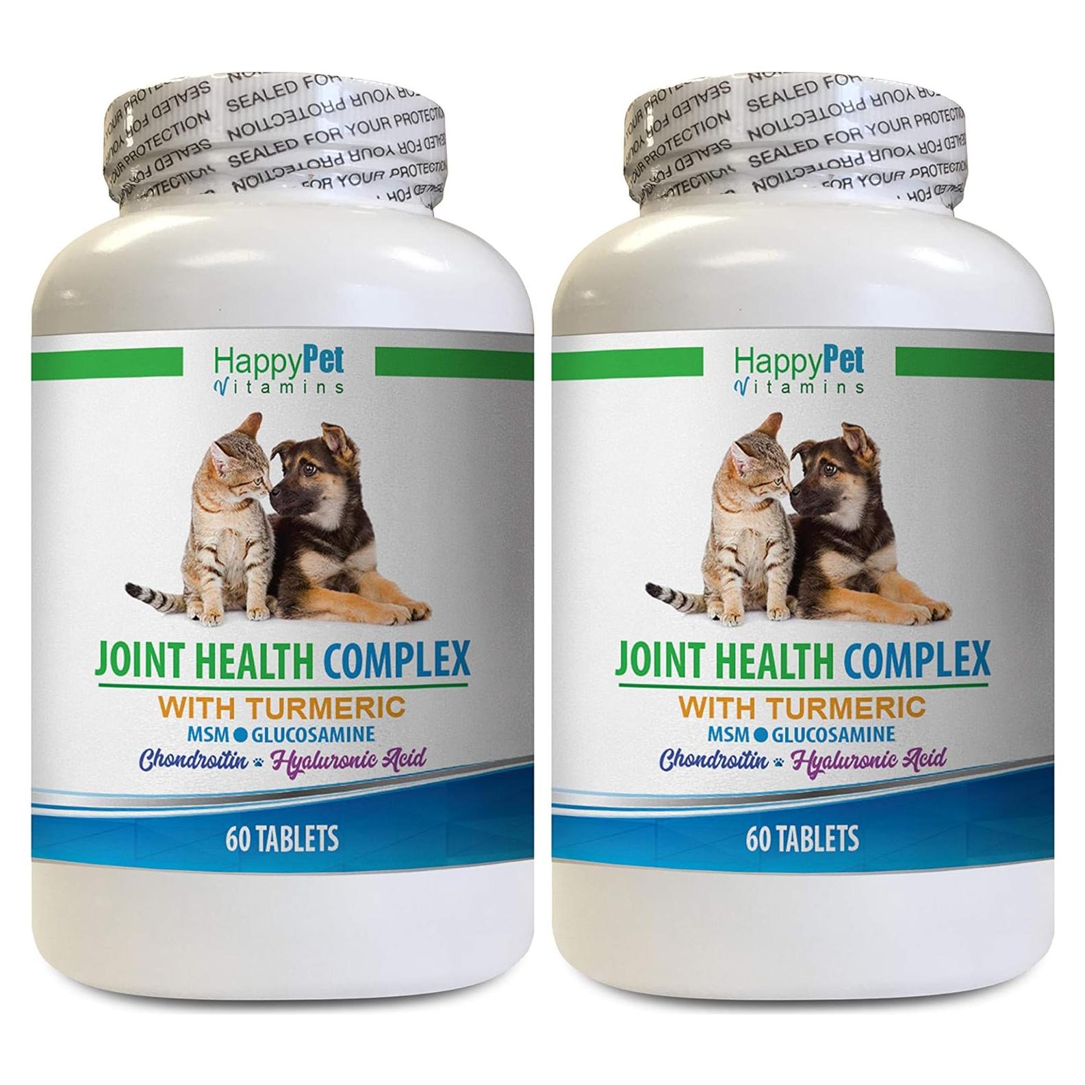 Suplemento Articular para Perros y Gatos - Happy Pet Vitamins - 120 Tabletas