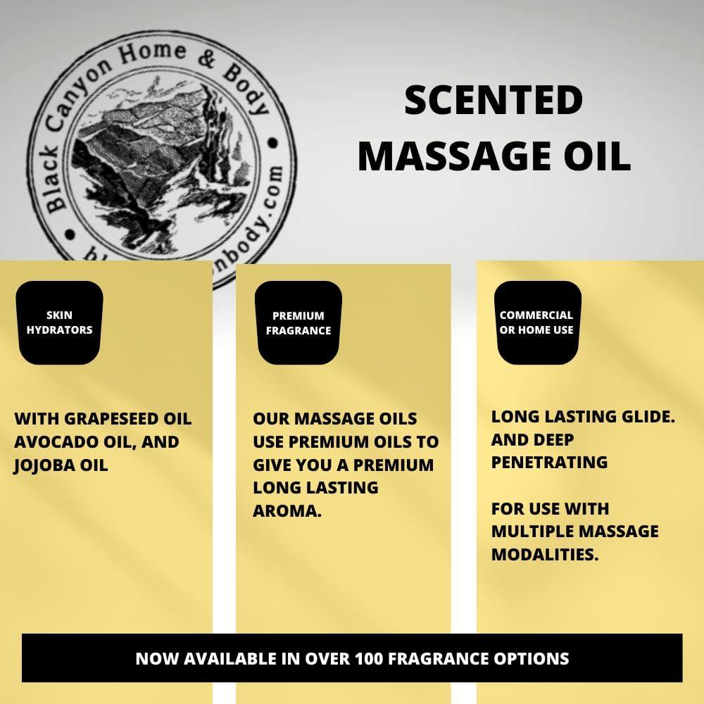 Aceite de Masaje Aromatizado Black Canyon 340 g Arándano Celestial