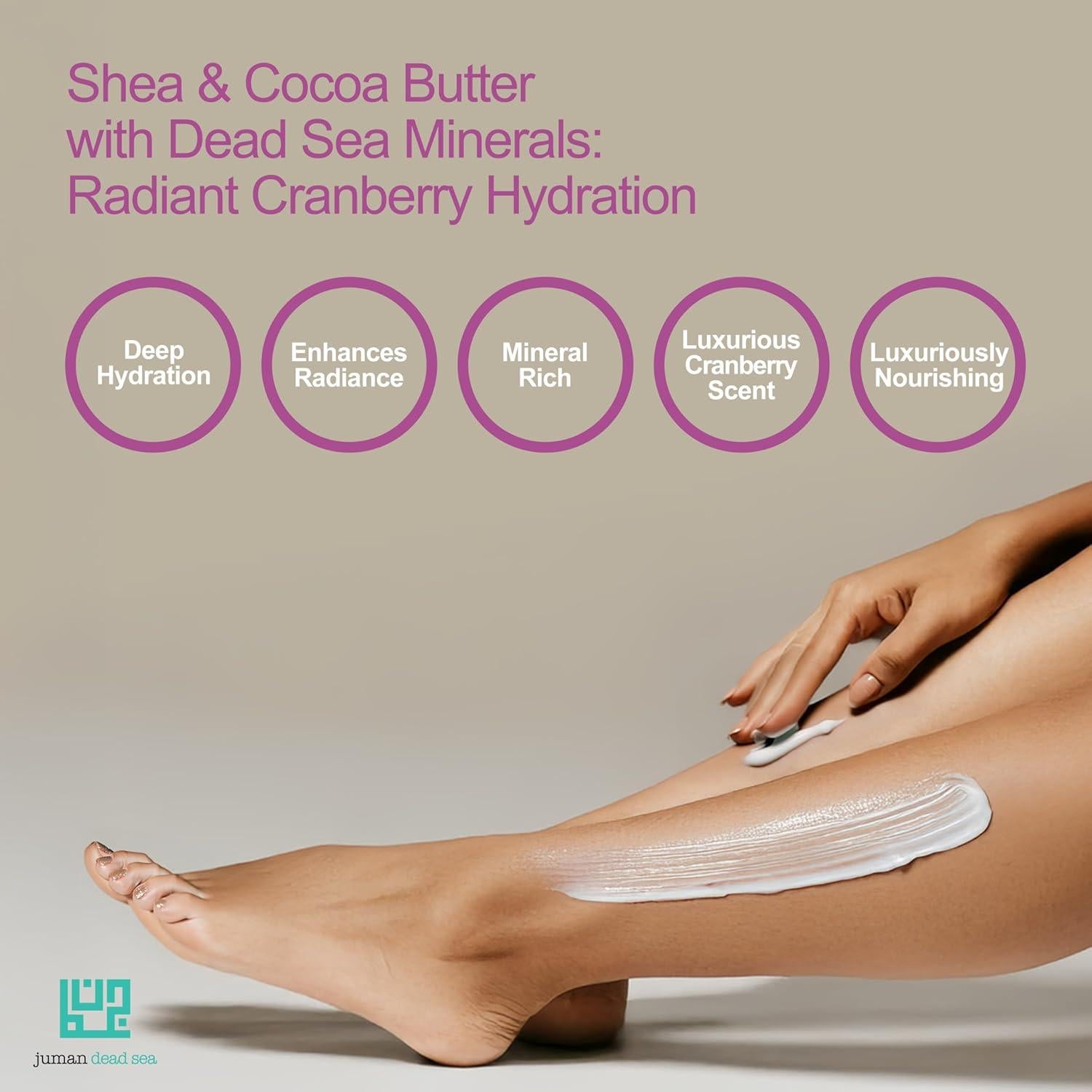 Hidratante Corporal Juman 200g con Manteca de Karité y Cacao