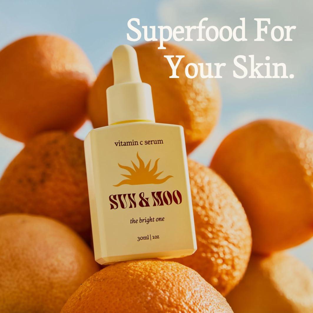 Suero Iluminador de Vitamina C Sun & Moo 30ml Orgánico