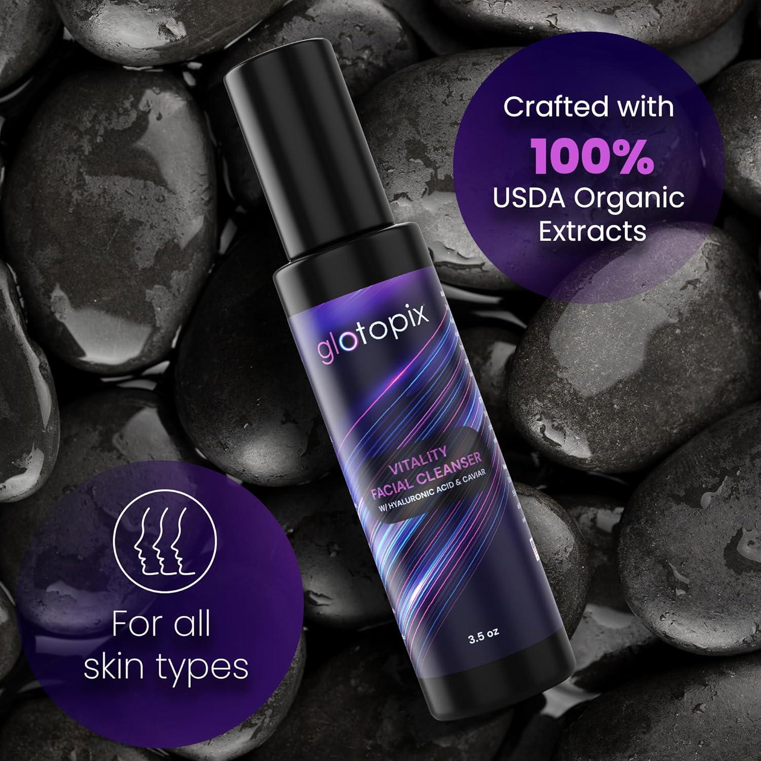 Limpiador Facial Vitalidad Glotopix 99g - Piel Seca, Mixta, Normal, Grasa