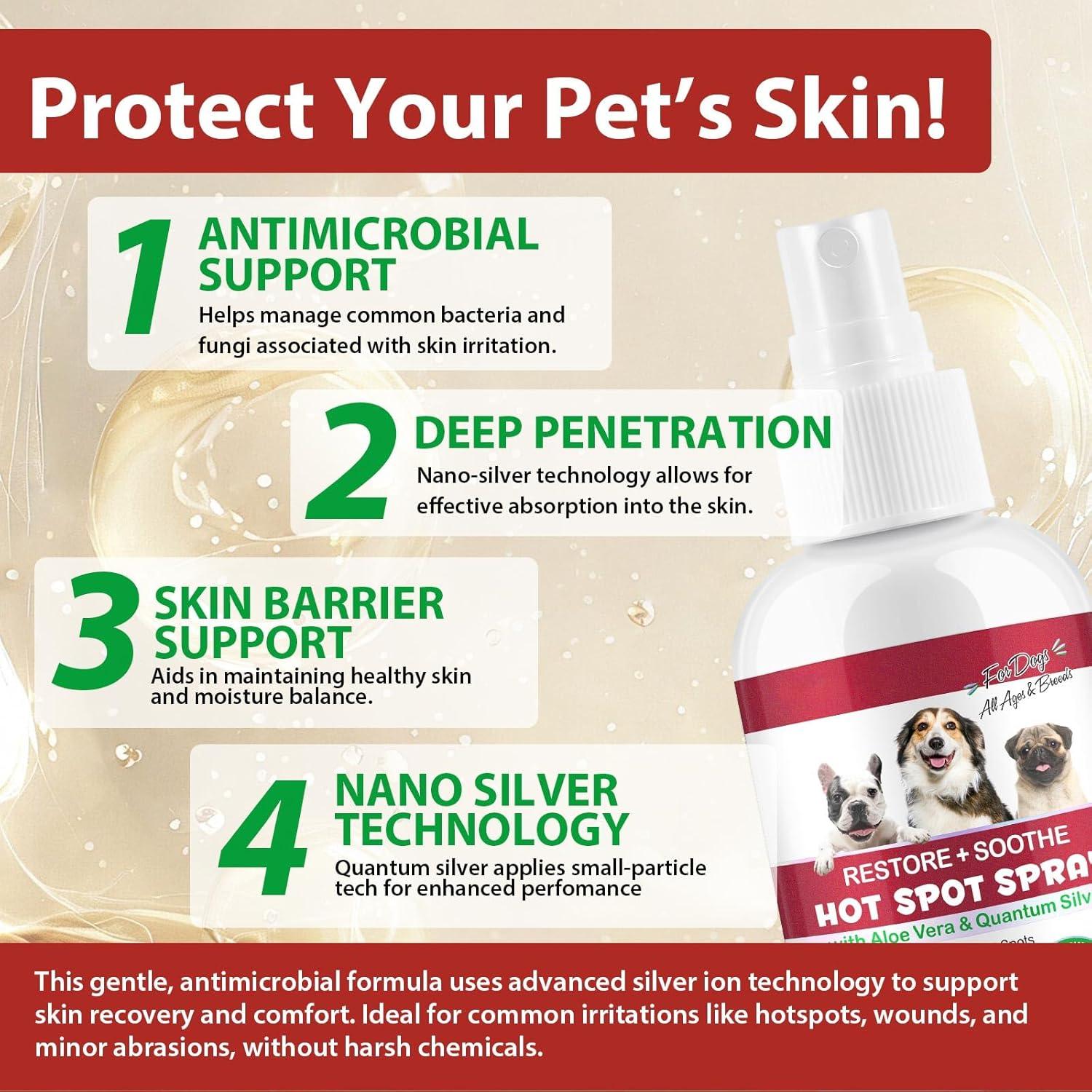 Spray Alivio Picazón para Perros Jinqi 100ml - 2PCS