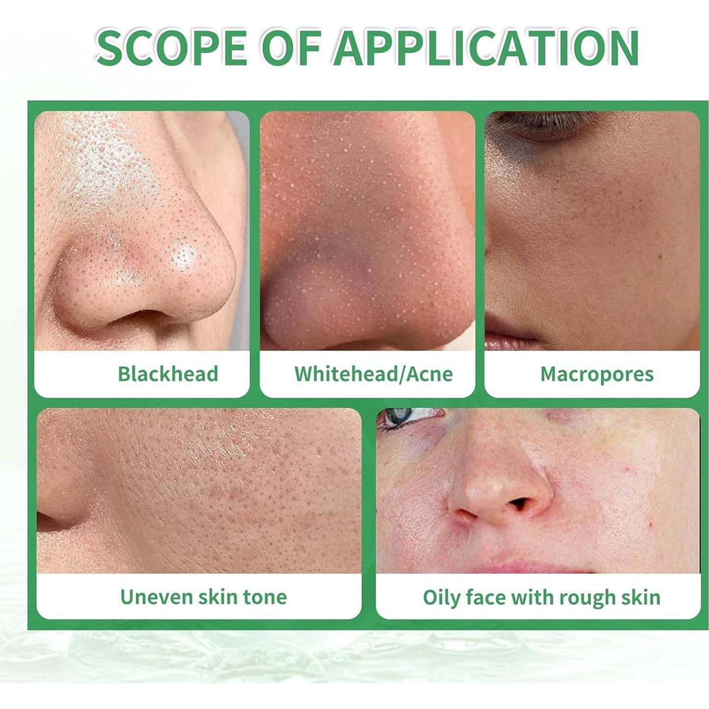 Mascarilla de Arcilla de Tomate Verde Jsykt - 2 Piezas, Limpieza Profunda