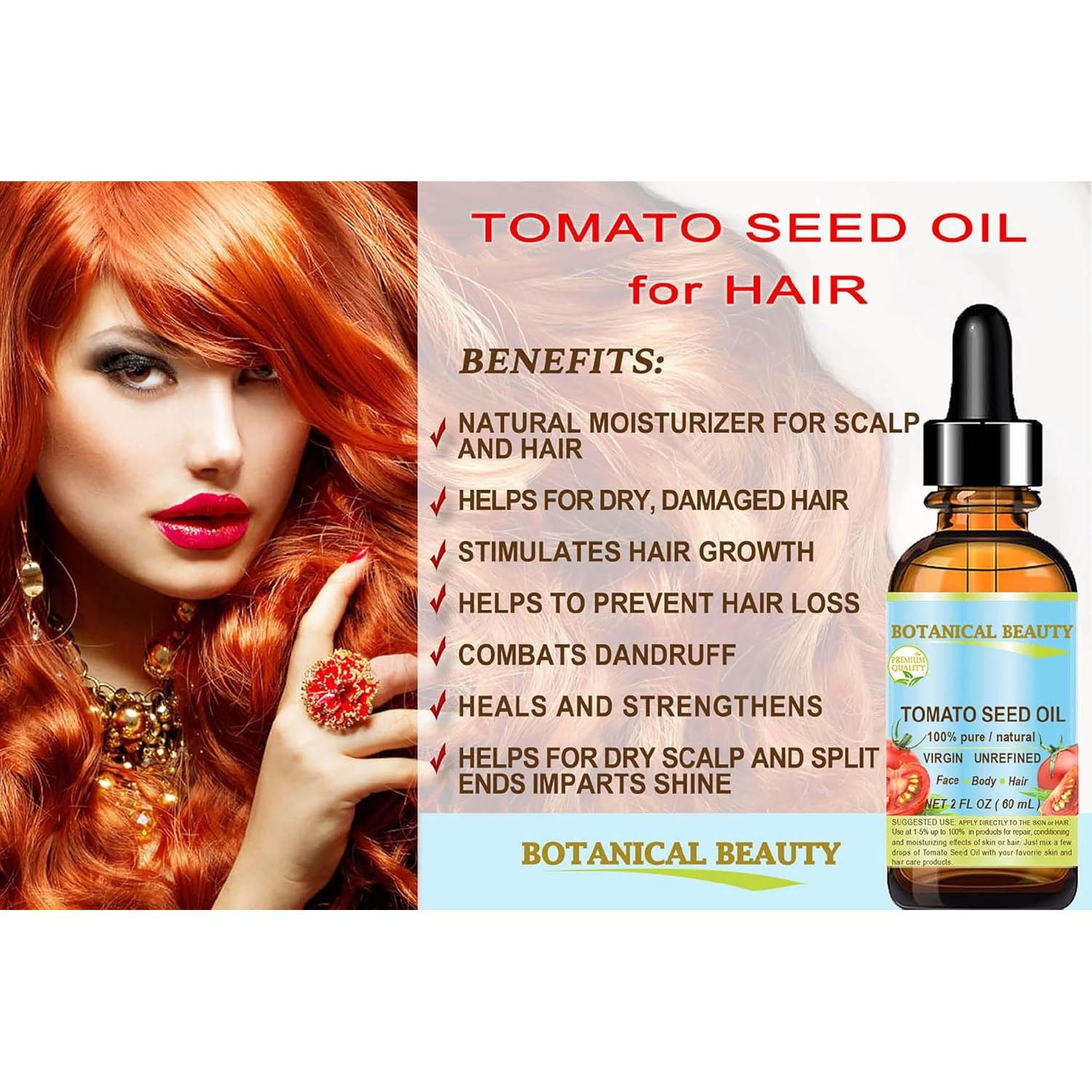 Aceite de Semilla de Tomate 100% Puro Botanical Beauty 30 ml