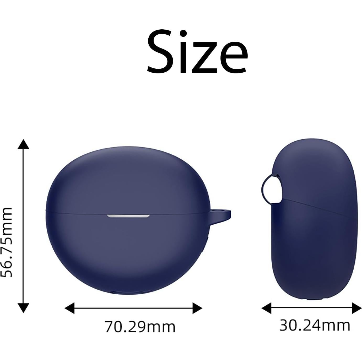 Funda USTIYA para Huawei FreeClip Silicona Protección Total