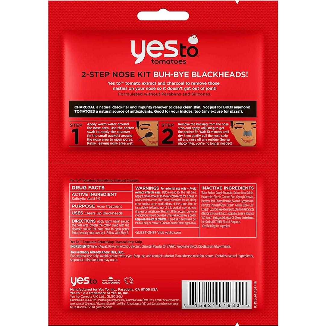 Kit de Nariz de Dos Pasos Sí a los Tomates - Limpiador Facial Natural
