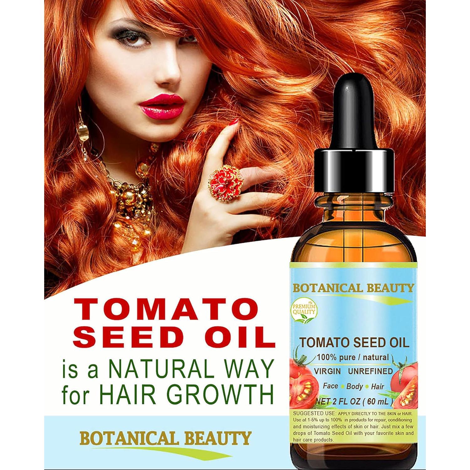 Aceite de Semilla de Tomate 100% Puro Botanical Beauty 60 ml