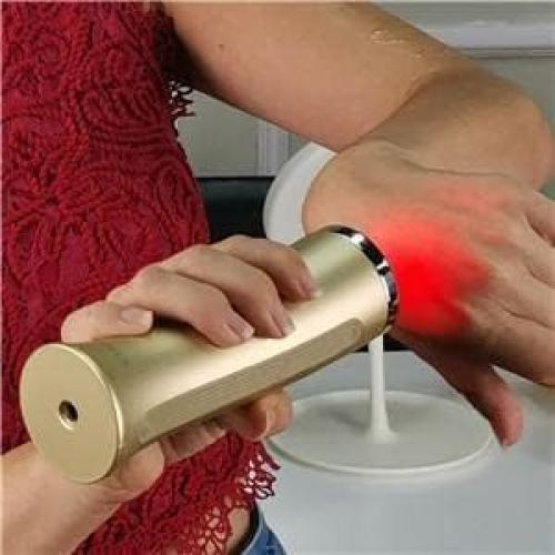 Varola Varita de Terapia Facial Luz Roja Antienvejecimiento Oro