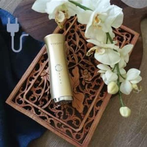 Varola Varita de Terapia Facial Luz Roja Antienvejecimiento Oro