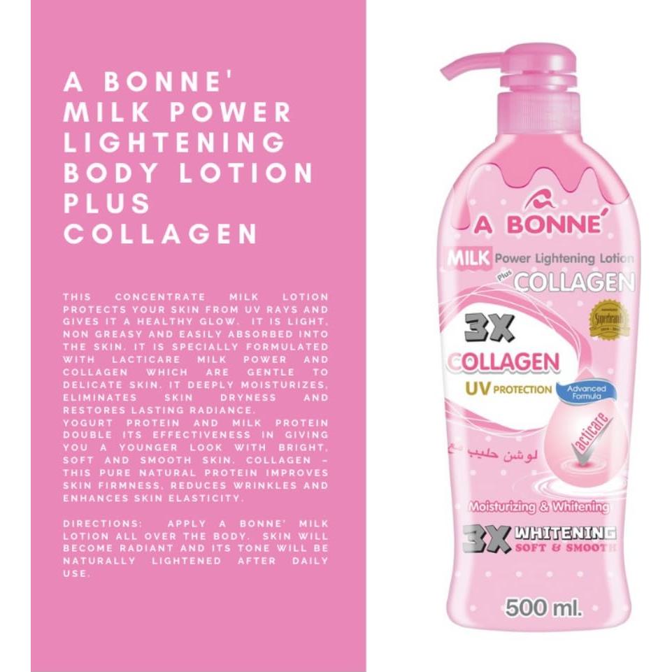 Loción Corporal A Bonne Piel Suave con Colágeno 580g