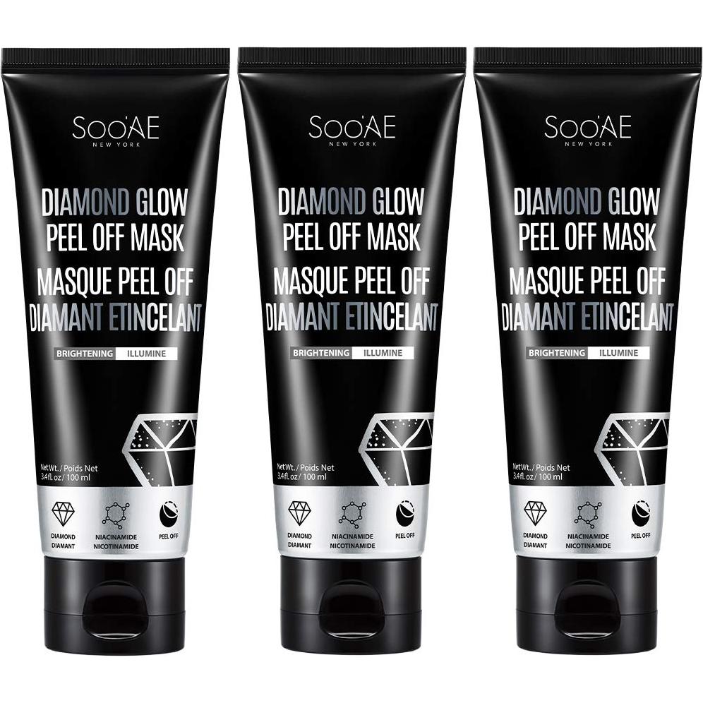 Mascarilla Peel Off Soo Ae Brillo de Diamante 3 Unidades