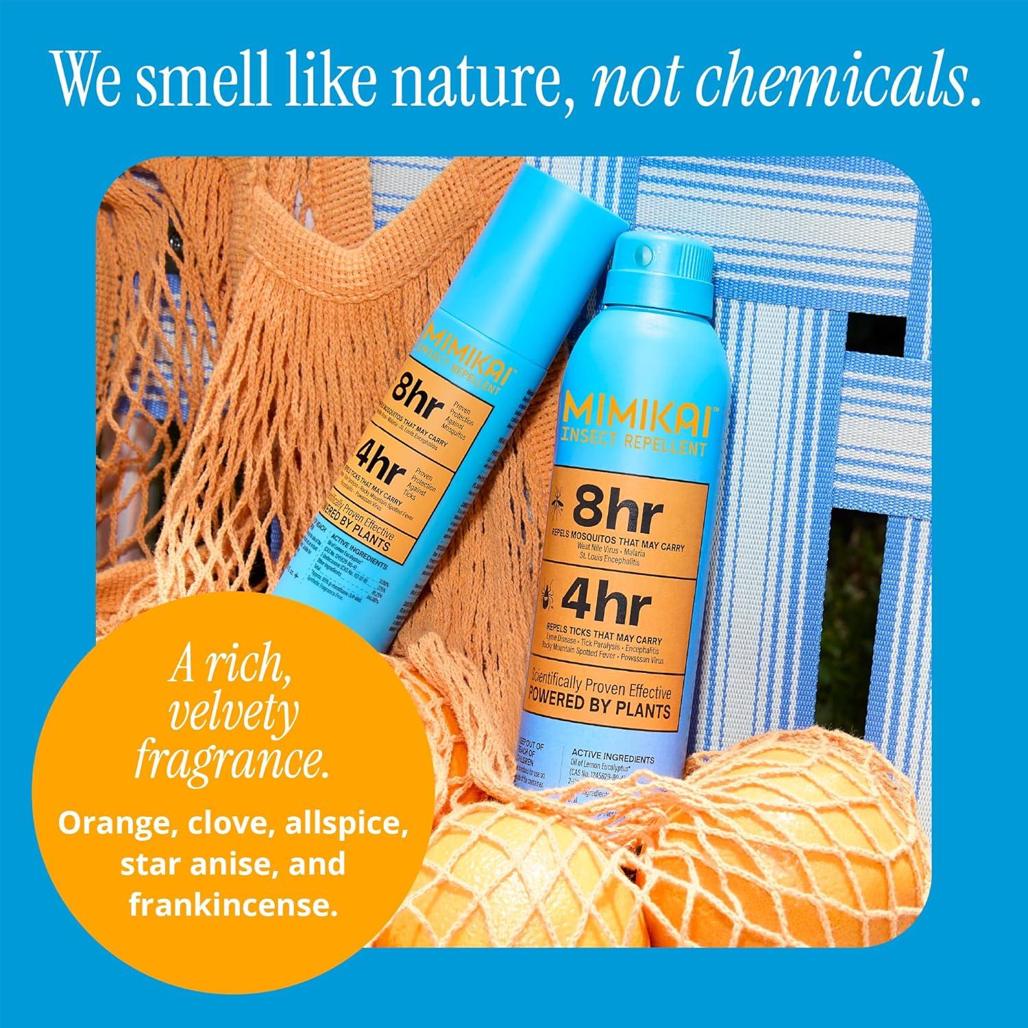 Repelente de Mosquitos y Garrapatas Mimikai 100ml Natural