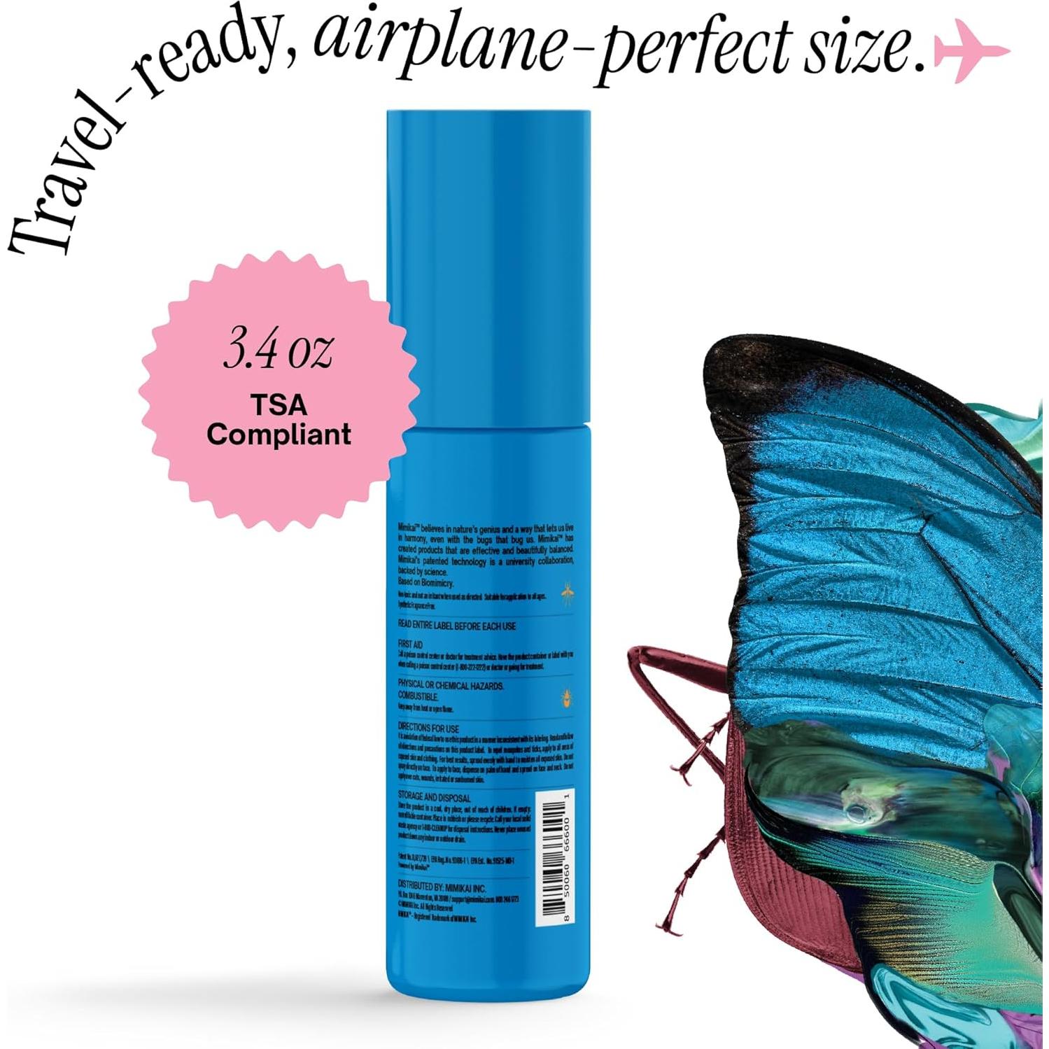 Repelente de Mosquitos y Garrapatas Mimikai 100ml Natural