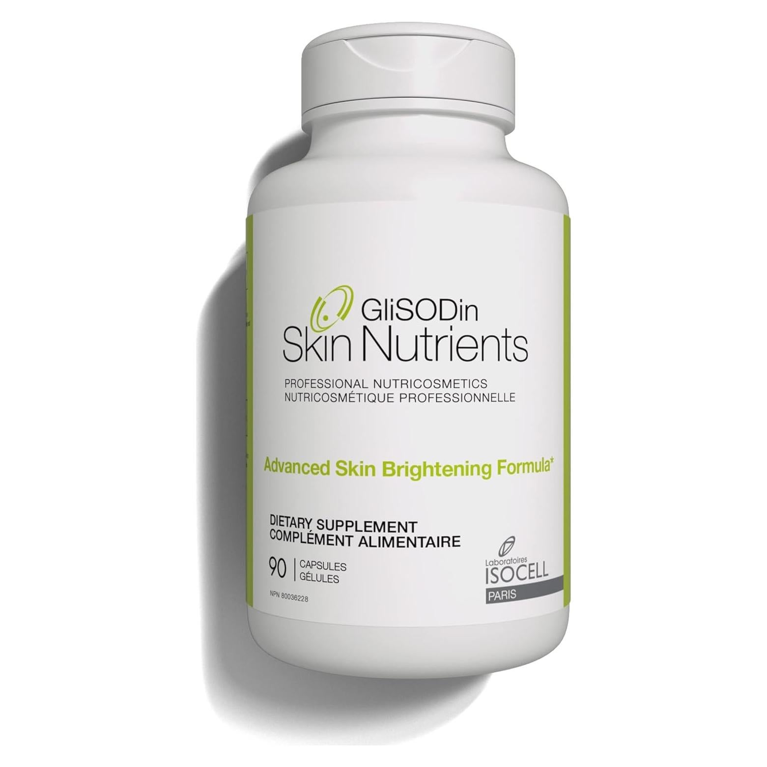 Suplemento Iluminador de Piel GliSODin - 90 Cápsulas