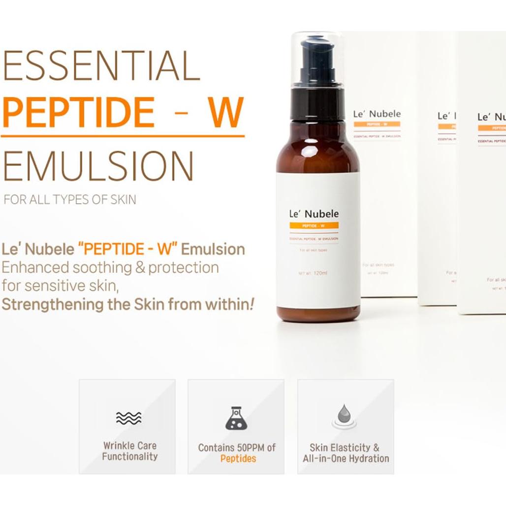 Emulsión Hidratante Ligera Le' Nubele 120ml Piel Sensible