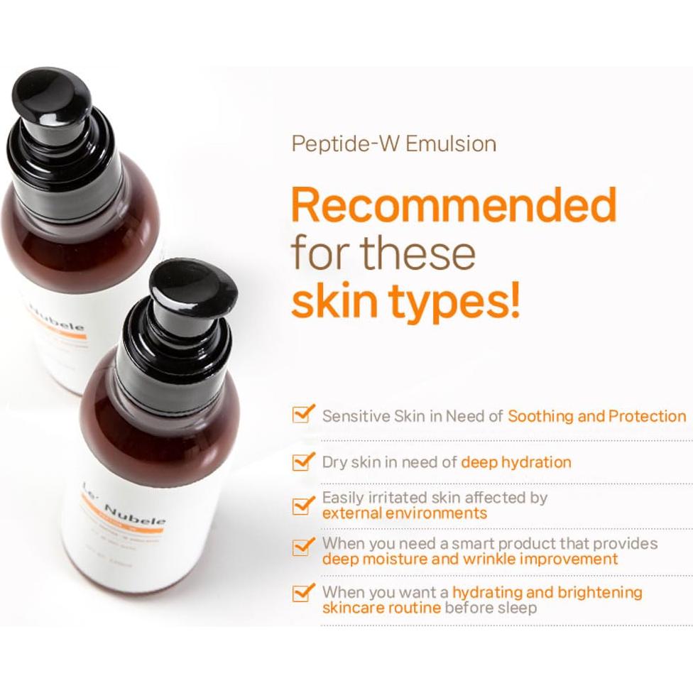 Emulsión Hidratante Ligera Le' Nubele 120ml Piel Sensible