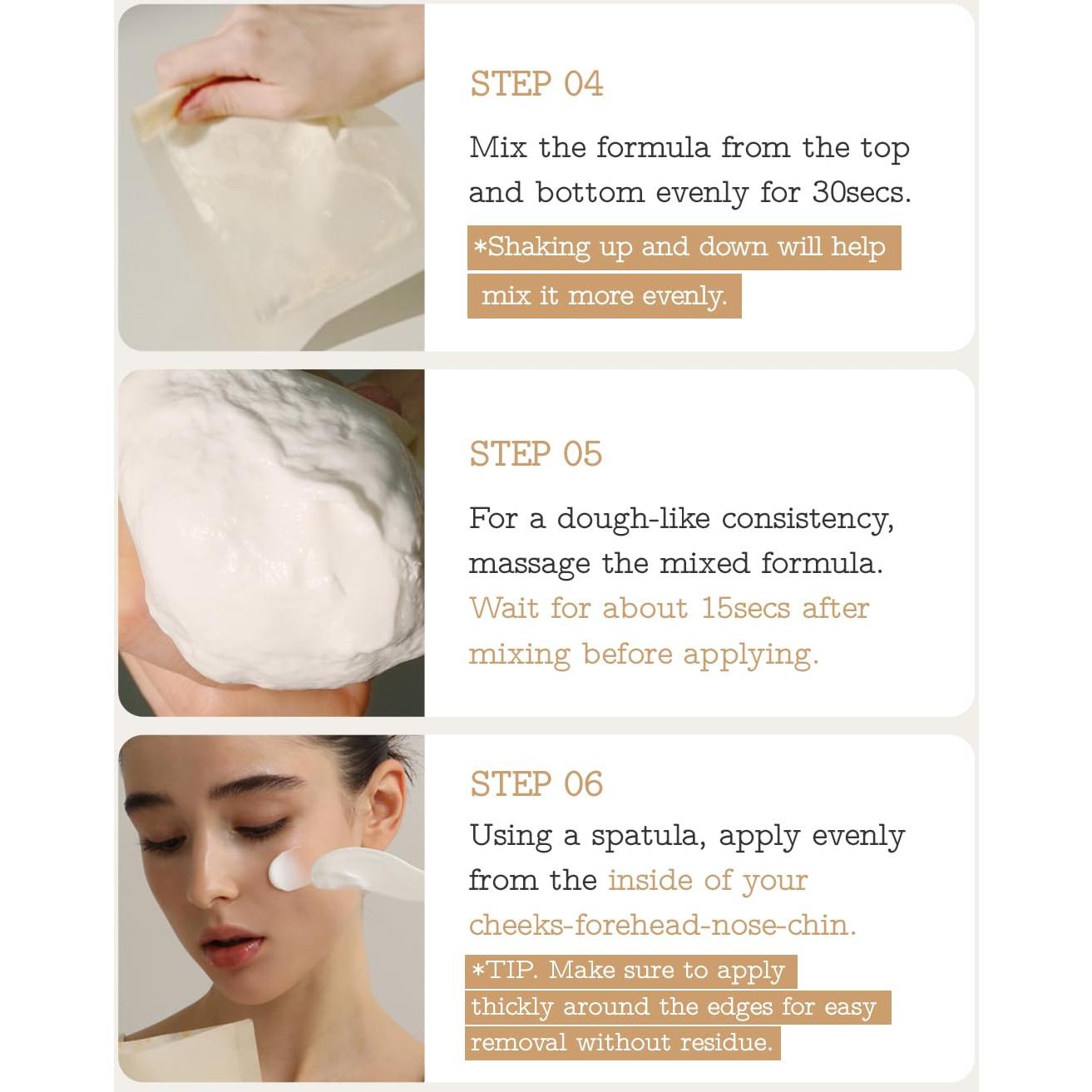 Máscara Facial de Modelado Fully - Hidratación y Radiancia 4x49.6g